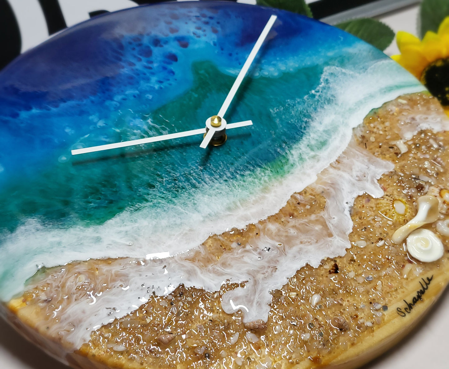 Epoxy Resin Wall Clock Regular (ab1741)