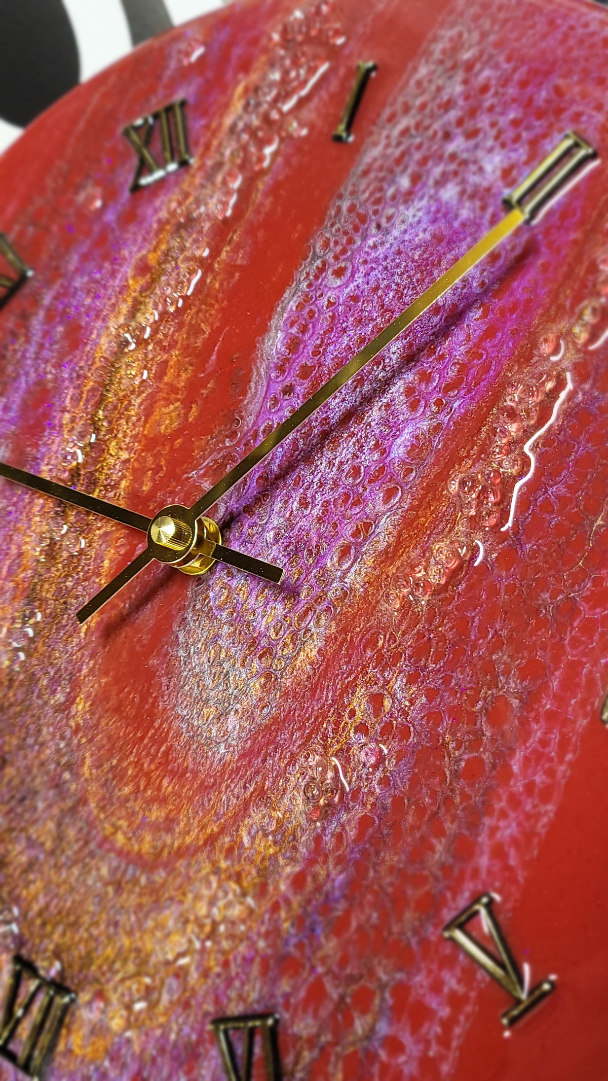 Epoxy Resin Wall Clock Regular (ab1797)