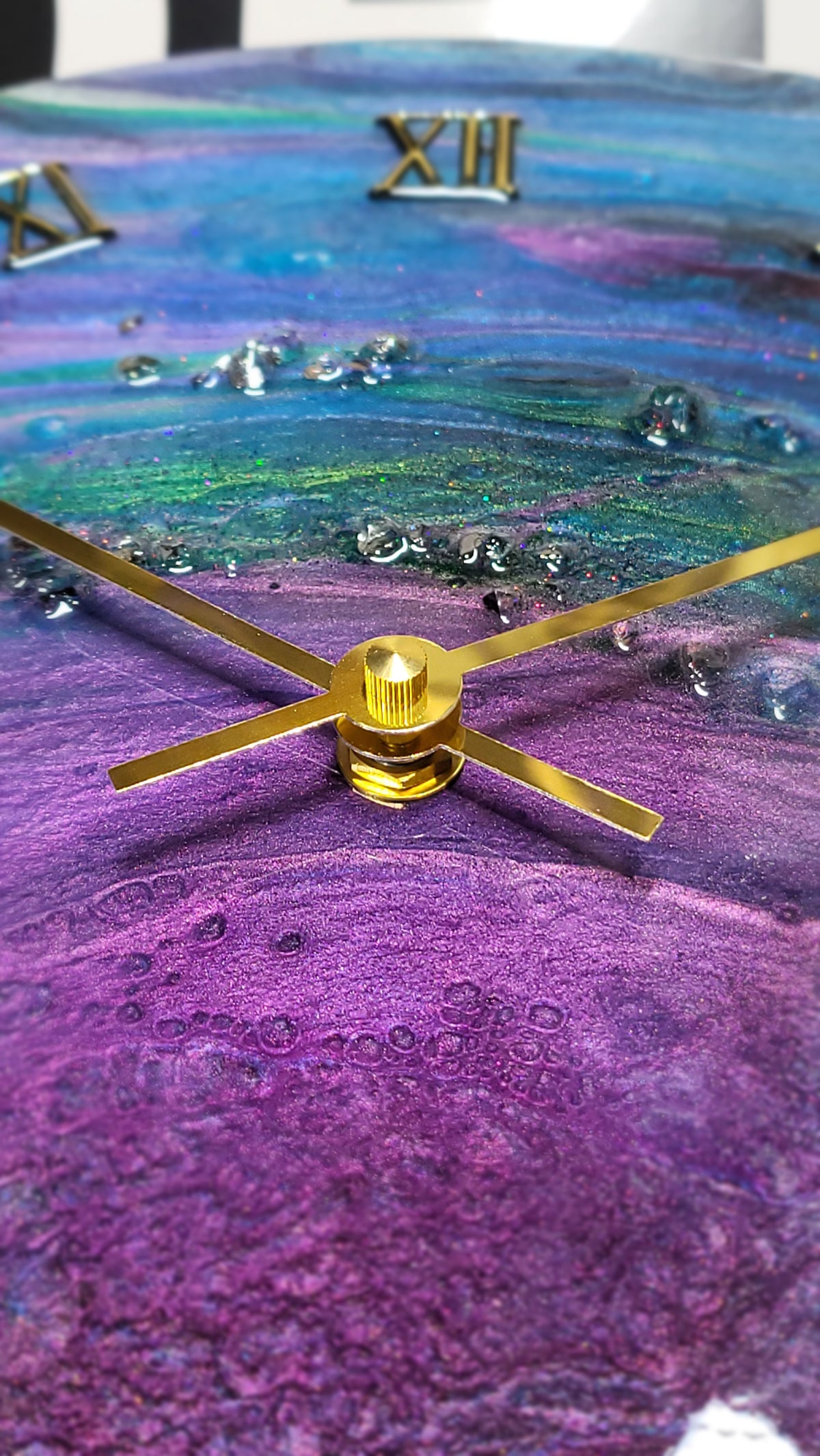 Epoxy Resin Wall Clock Regular (ab1775)