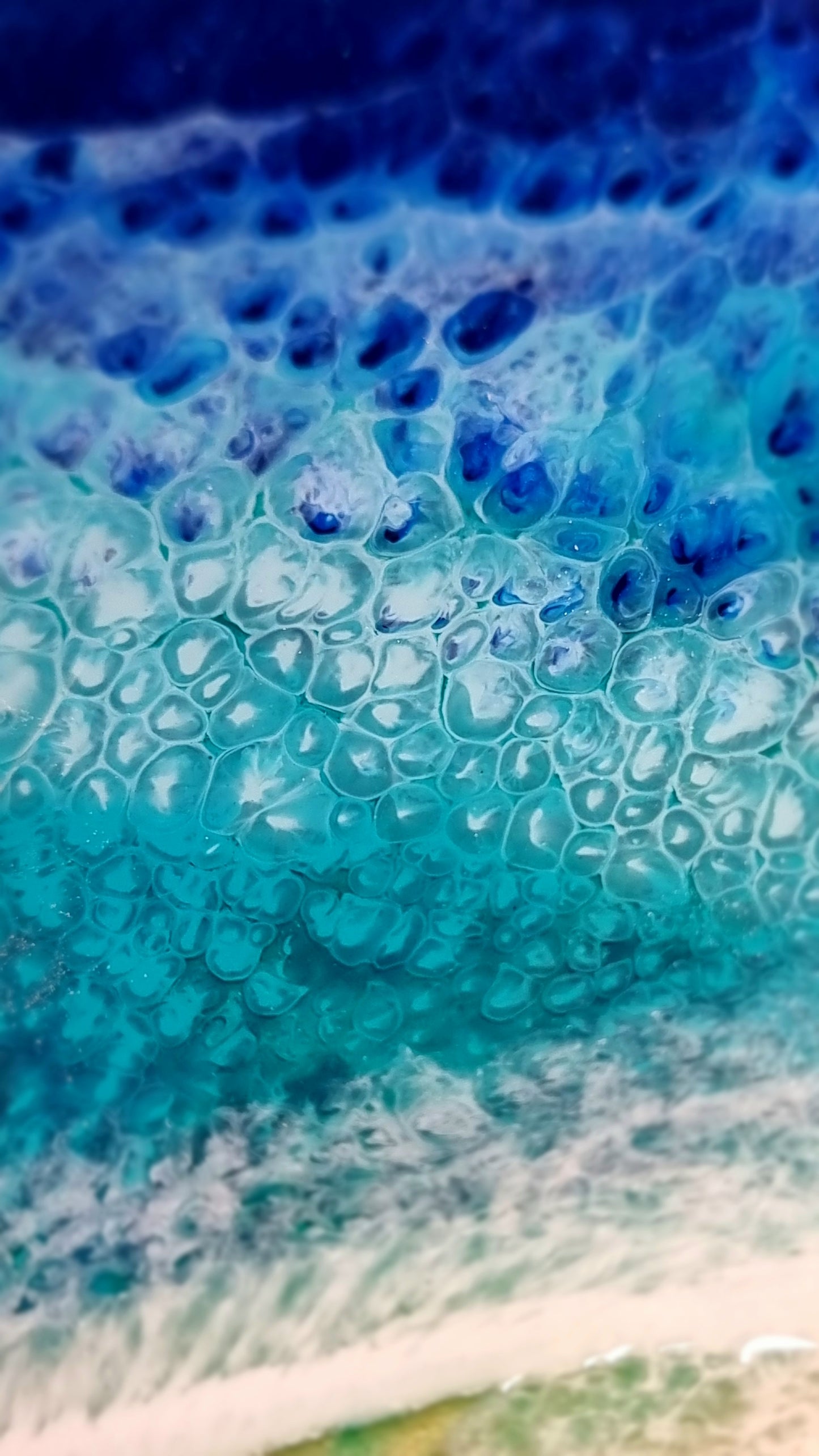 Epoxy Resin Wall Clock Small (ab1678)