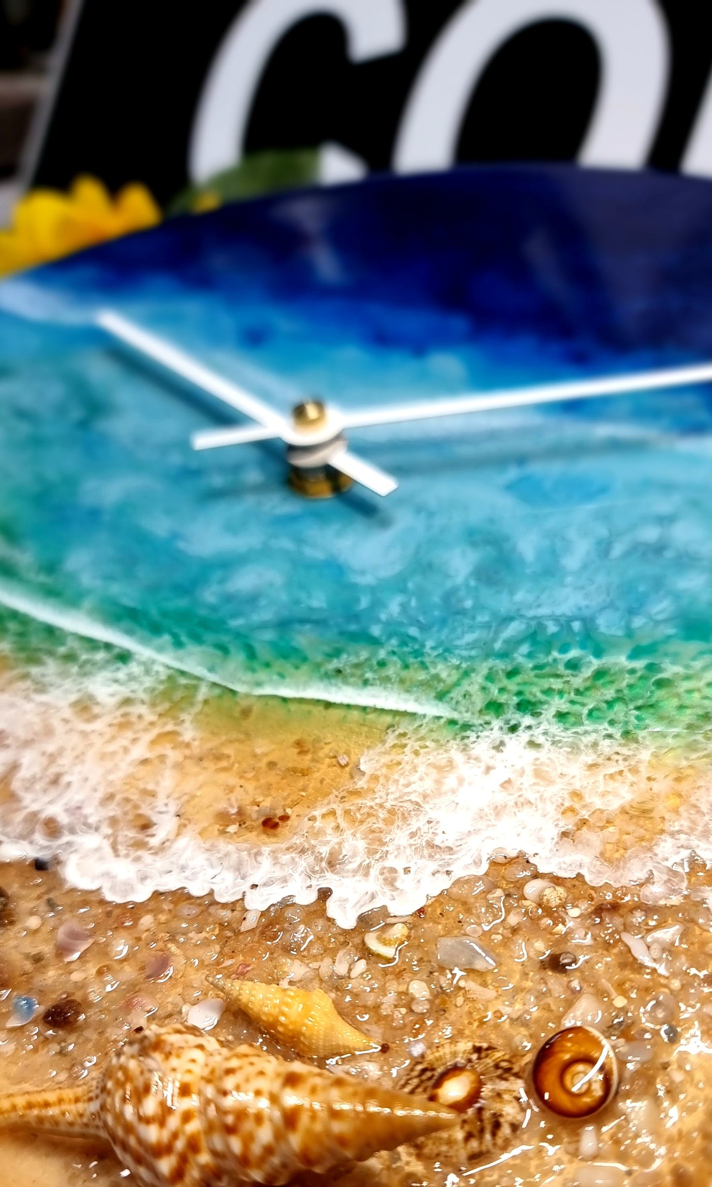 Epoxy Resin Wall Clock Regular (ab1622)