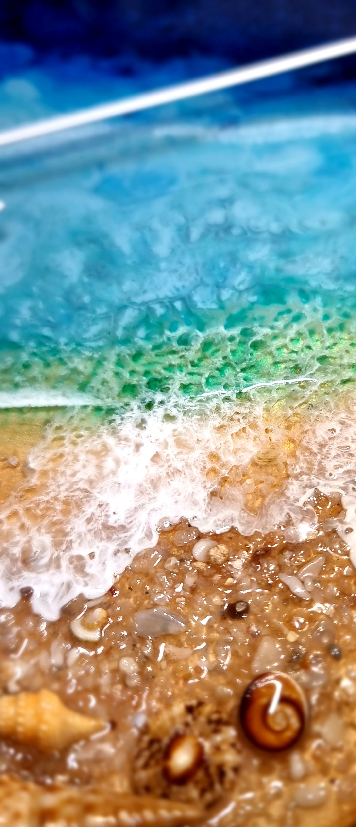 Epoxy Resin Wall Clock Regular (ab1622)