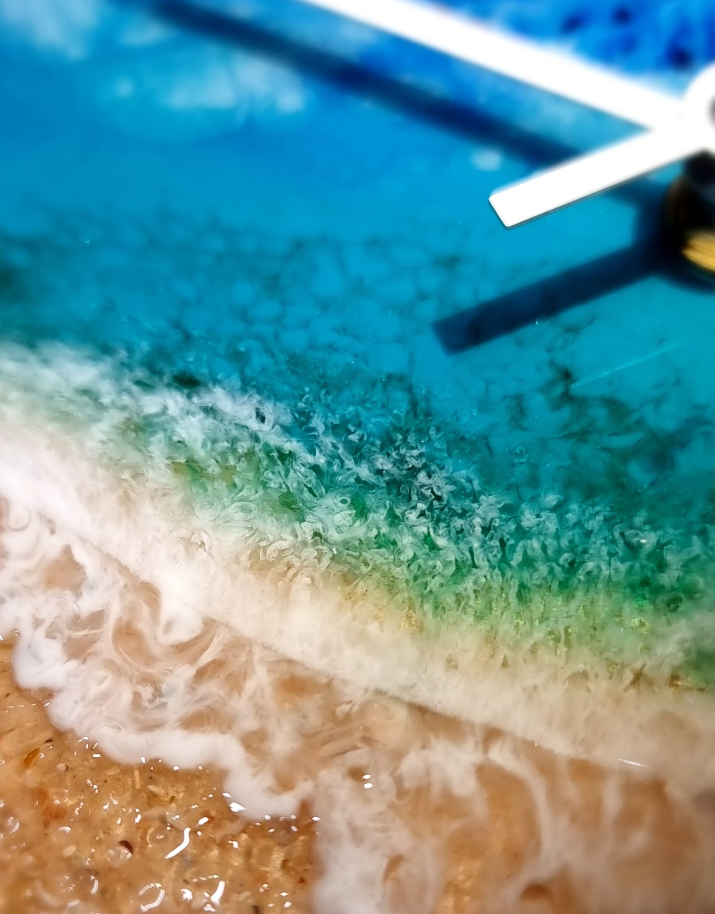 Epoxy Resin Wall Clock Small (ab1648)