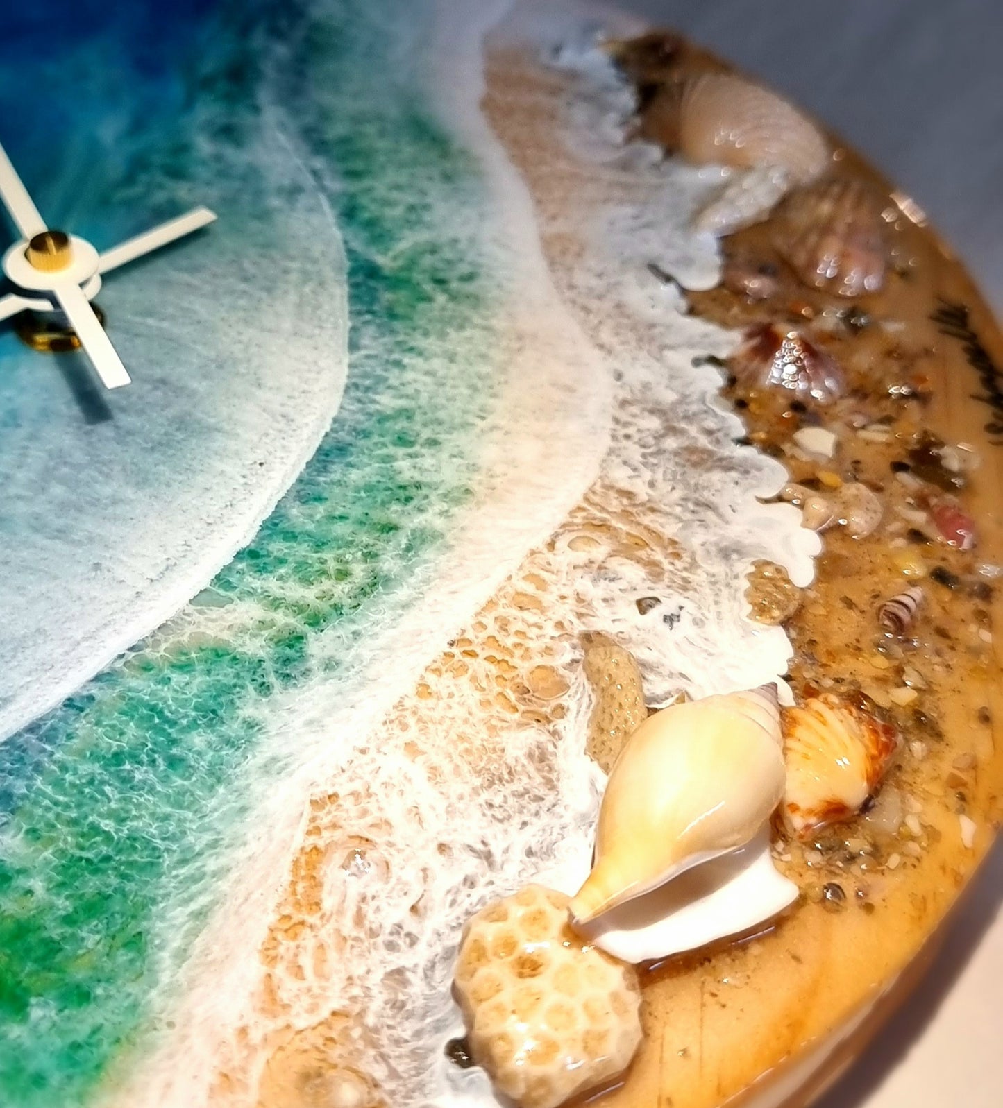 Epoxy Resin Wall Clock Regular (ab1471)