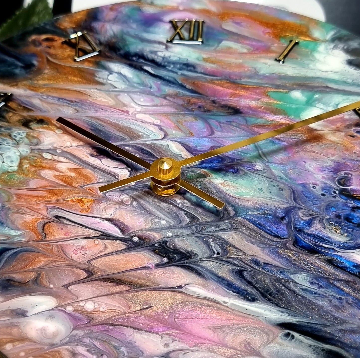 Epoxy Resin Wall Clock Regular (ab1595)