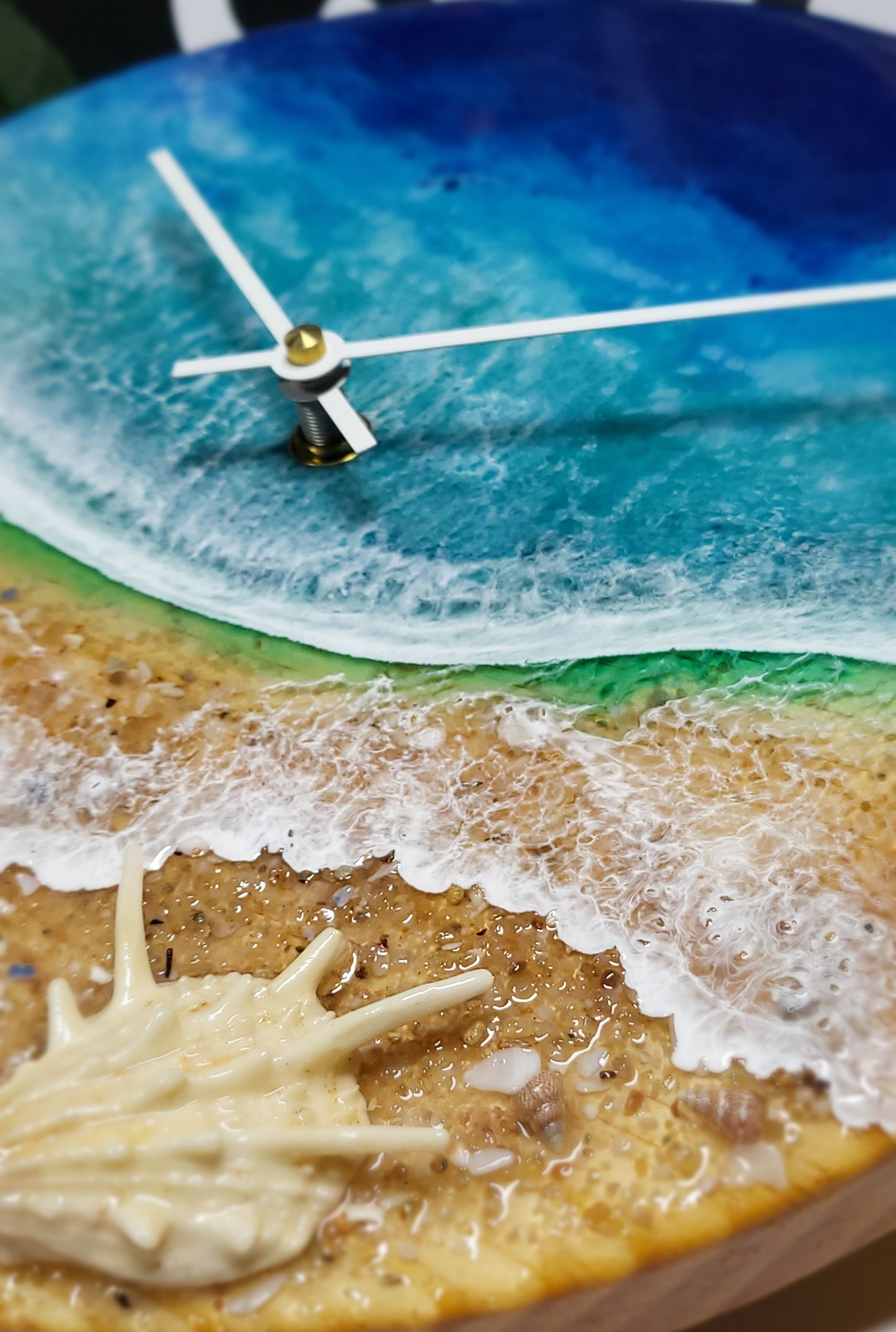 Epoxy Resin Wall Clock Regular (ab1740)