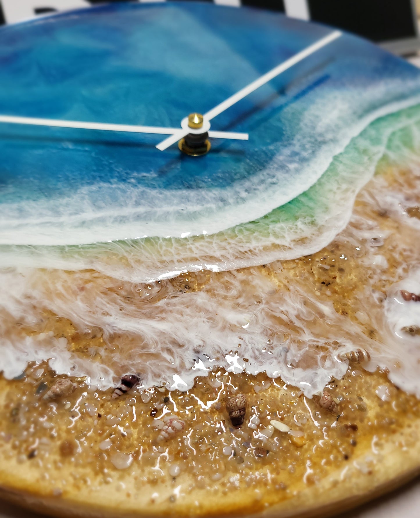 Epoxy Resin Wall Clock Regular (ab1763)