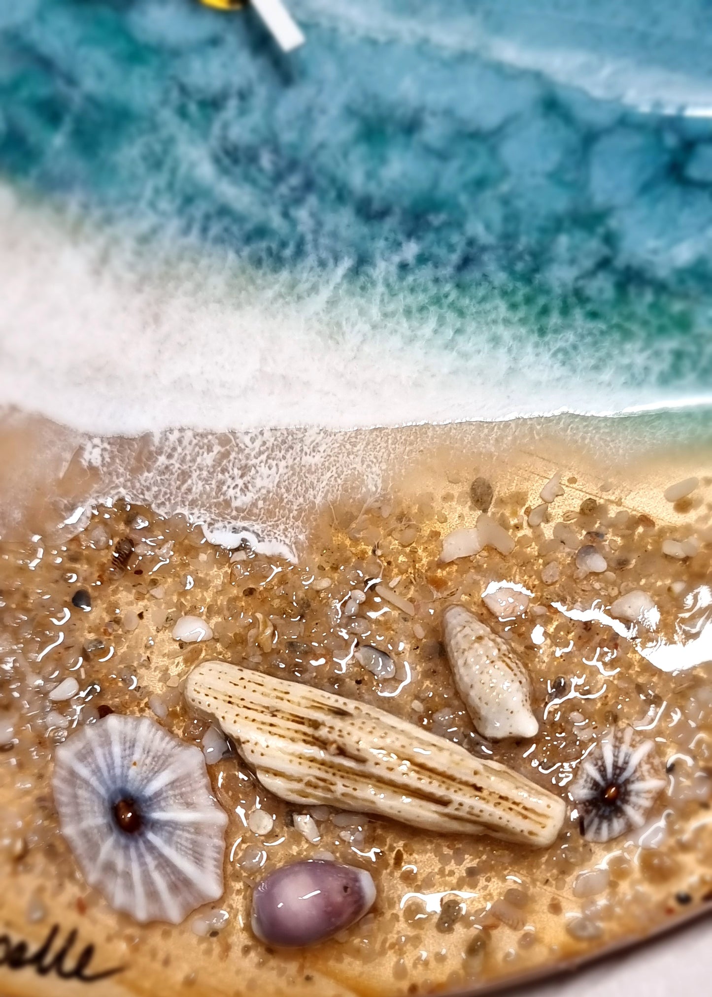 Epoxy Resin Wall Clock Regular (ab1632)