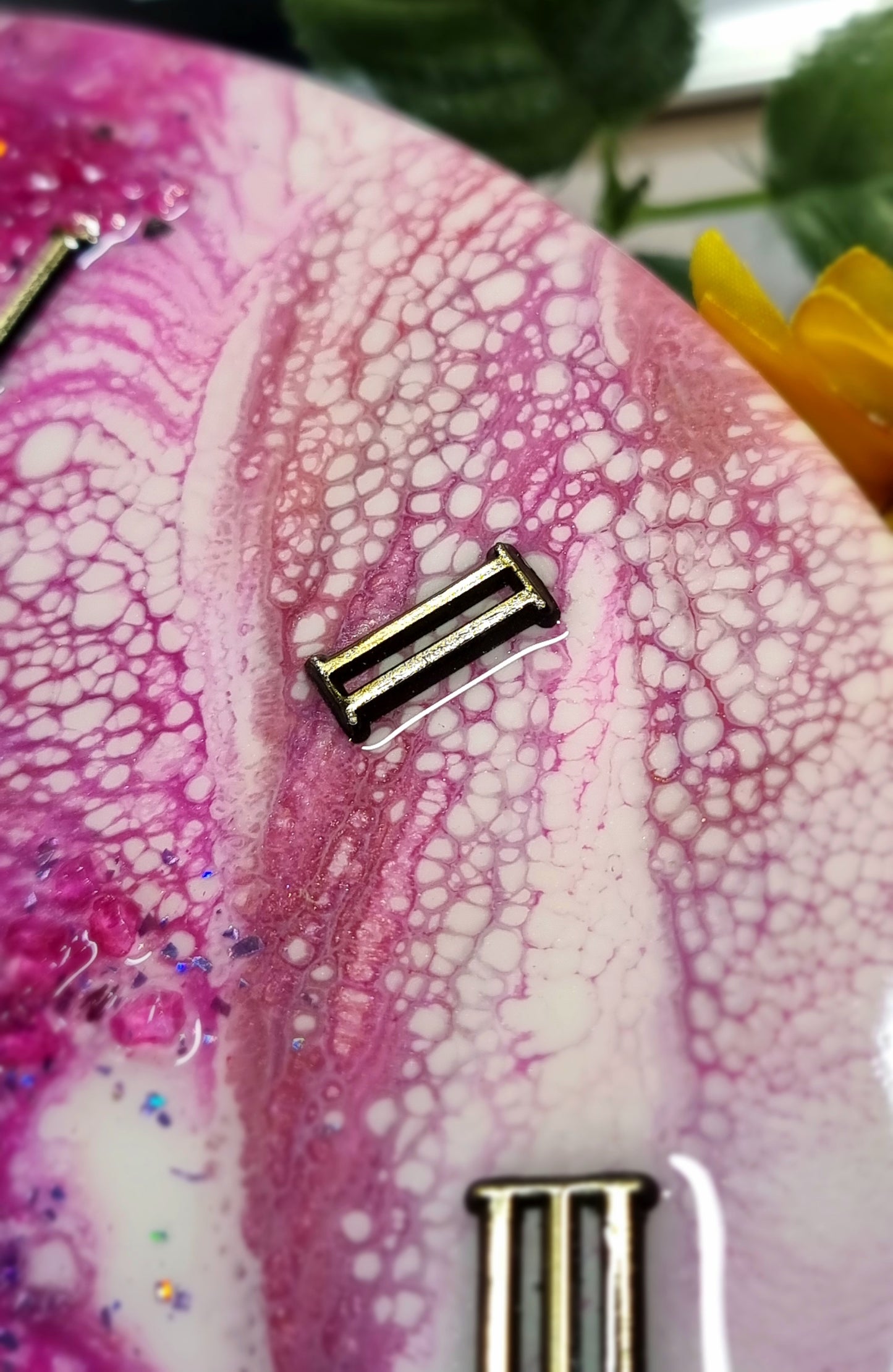 Epoxy Resin Wall Clock Regular (ab1659)