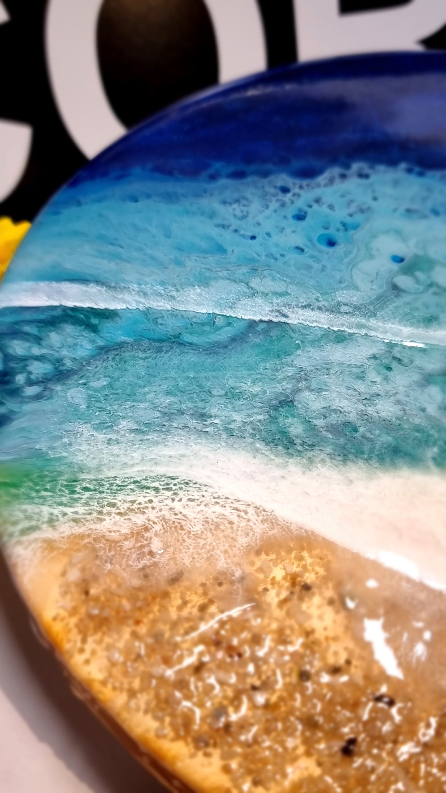 Epoxy Resin Wall Clock Regular (ab1632)