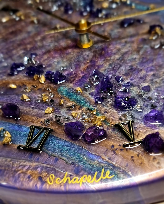 Epoxy Resin Wall Clock Regular (ab1626)