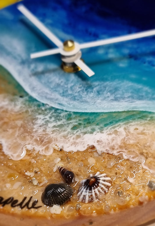 Epoxy Resin Wall Clock Small (ab1654)