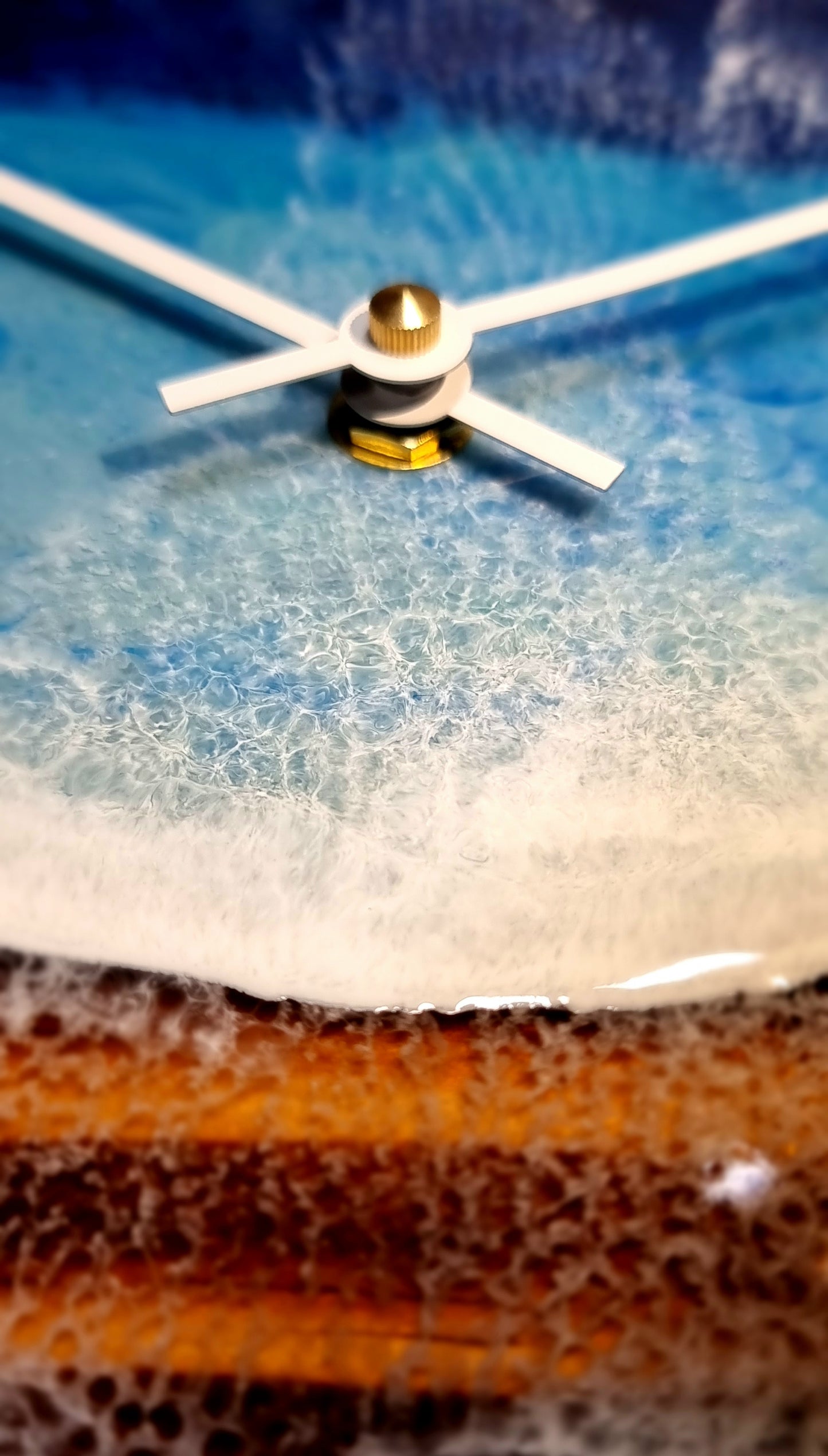 Epoxy Resin Wall Clock Regular (ab1616)