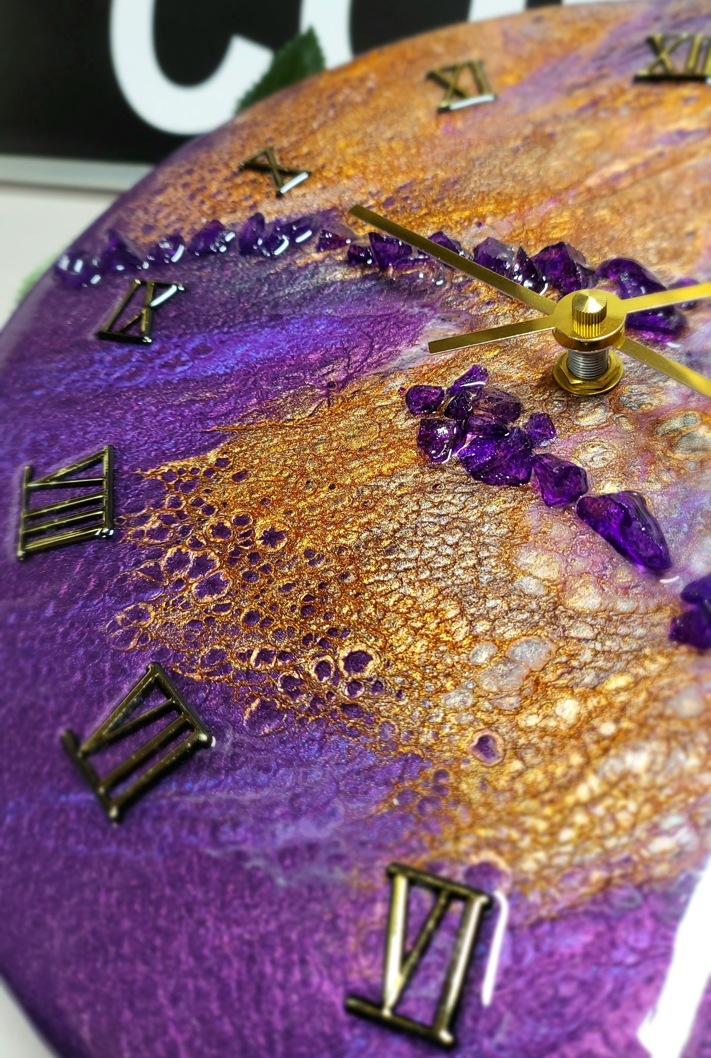 Epoxy Resin Wall Clock Regular (ab1722)