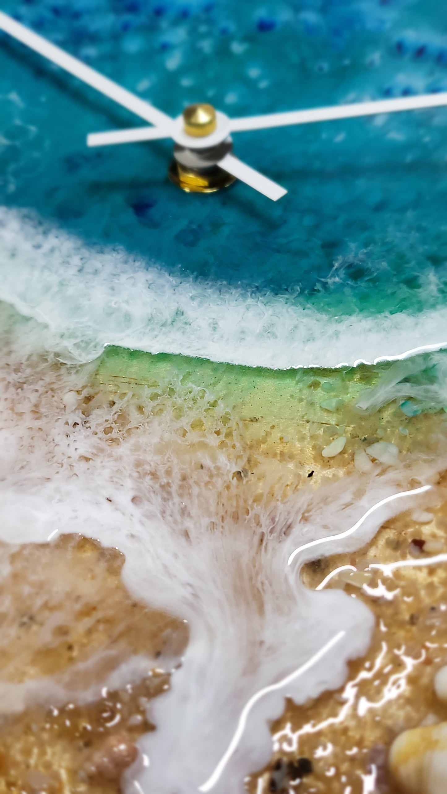 Epoxy Resin Wall Clock Regular (ab1760)