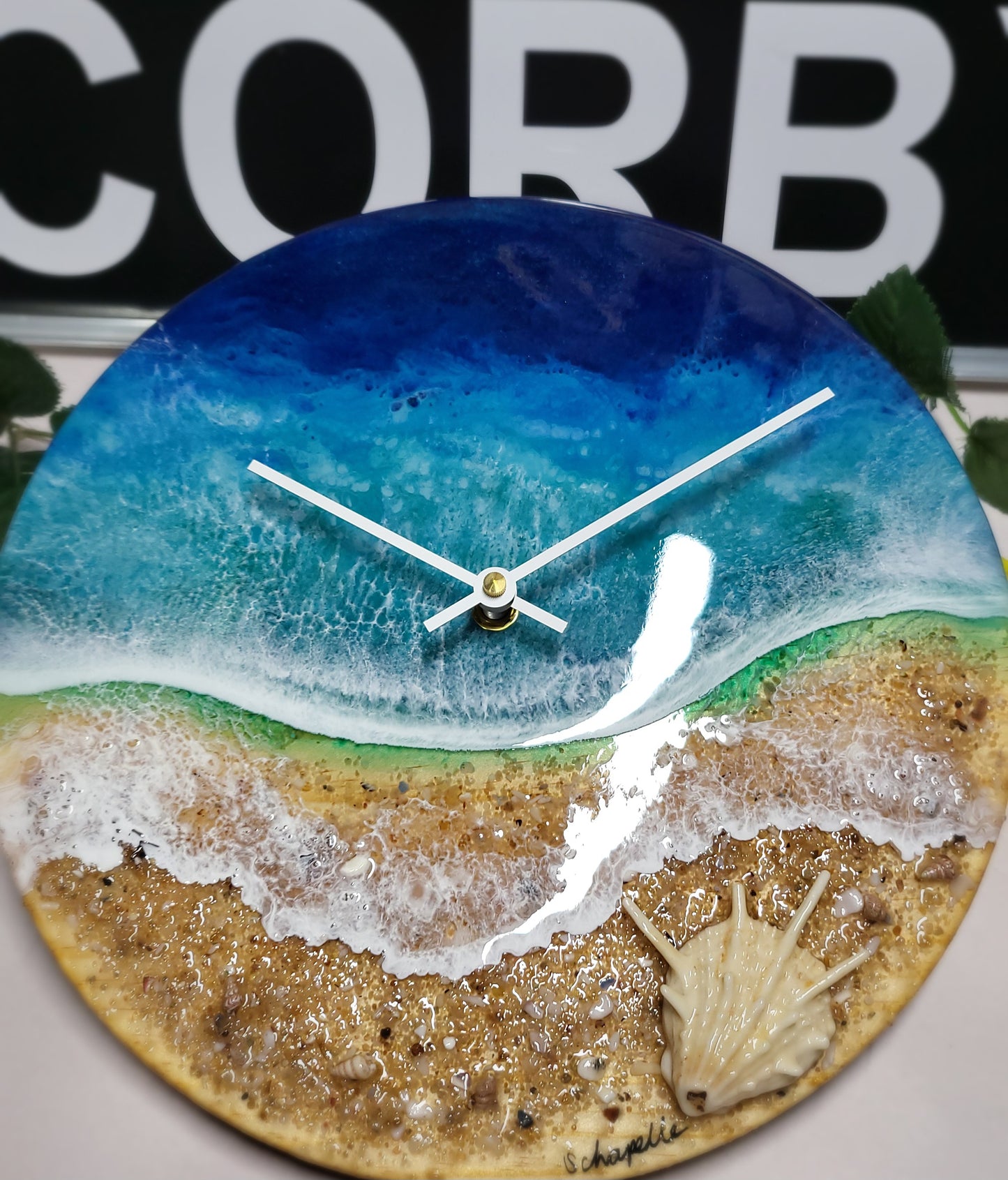 Epoxy Resin Wall Clock Regular (ab1740)