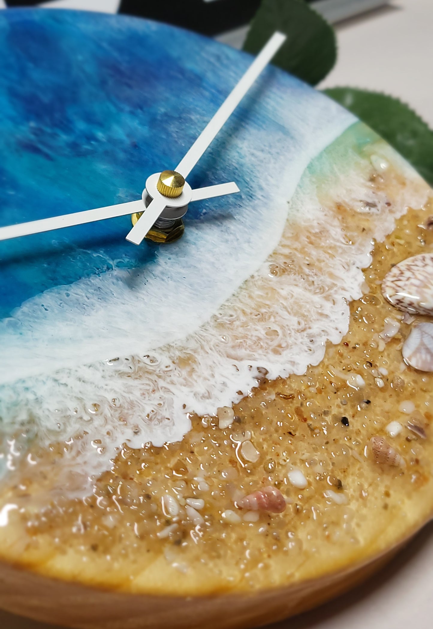 Epoxy Resin Wall Clock Small (ab1735)
