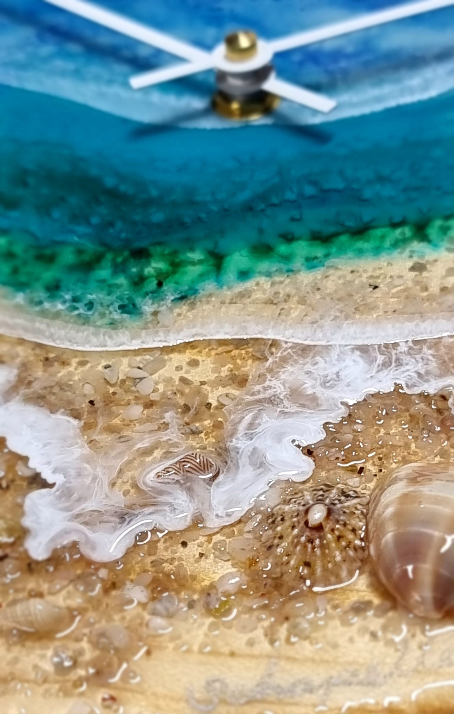 Epoxy Resin Wall Clock Regular (ab1676)