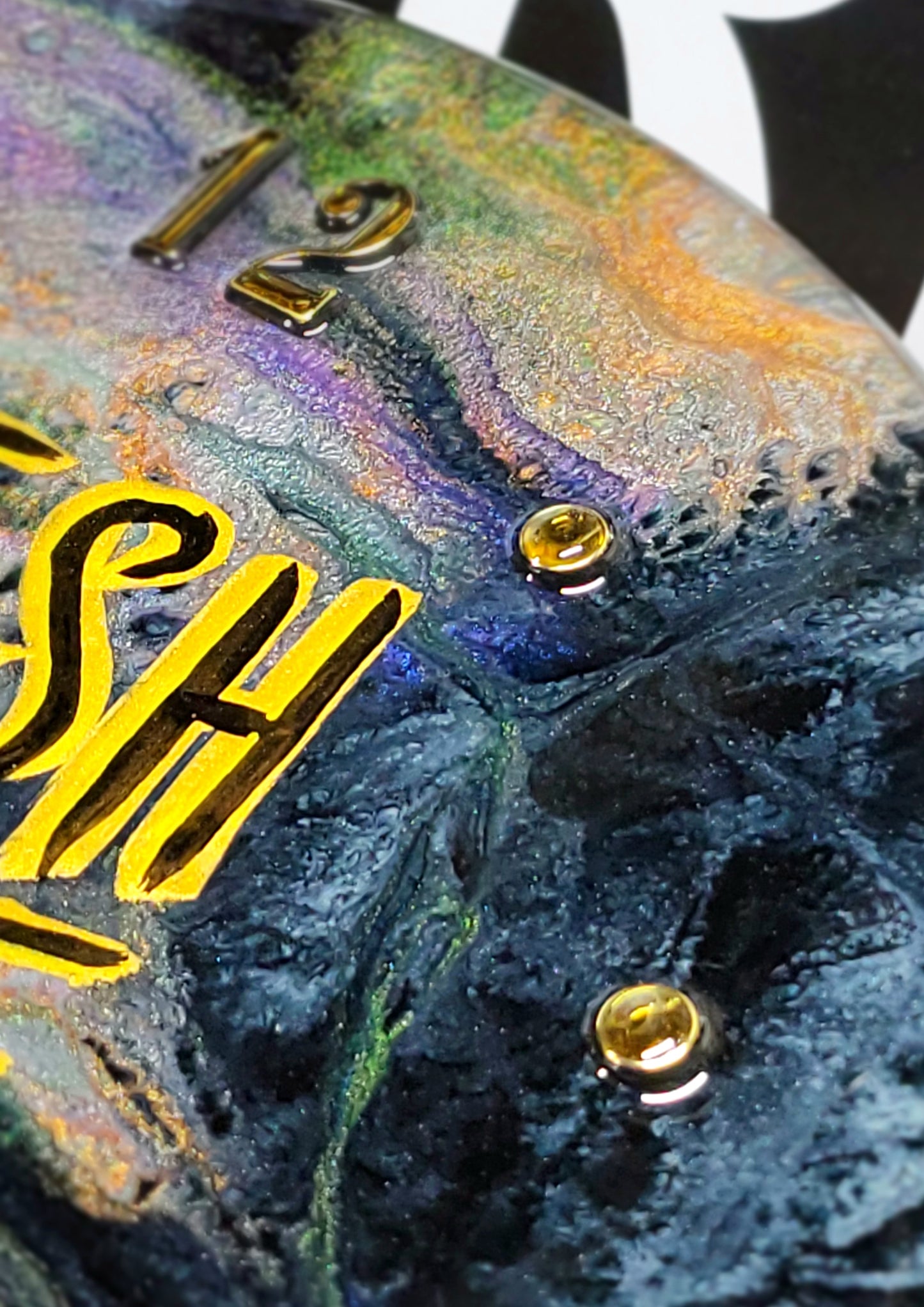 Epoxy Resin Wall Clock Regular (ab1738)