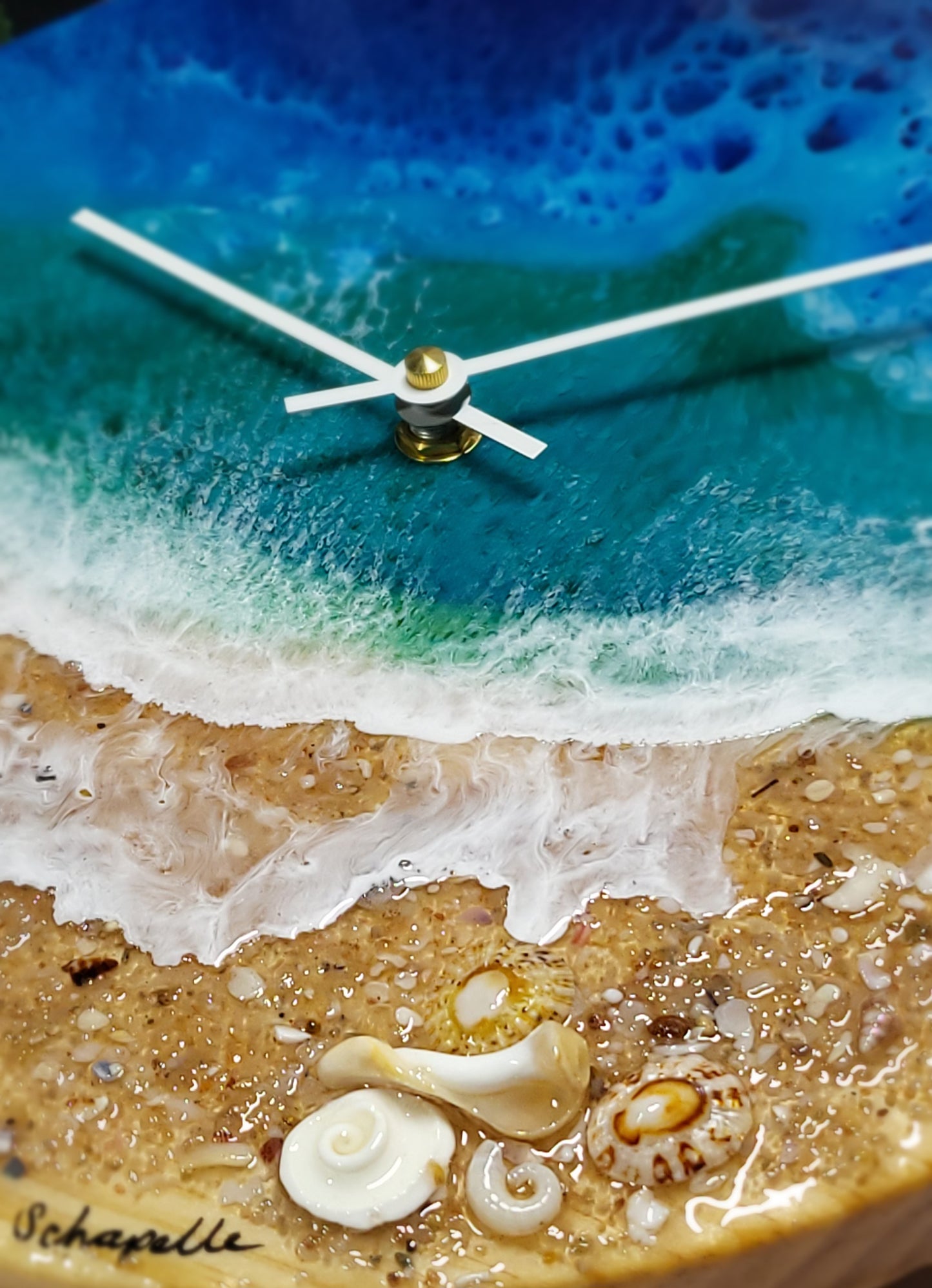 Epoxy Resin Wall Clock Regular (ab1741)