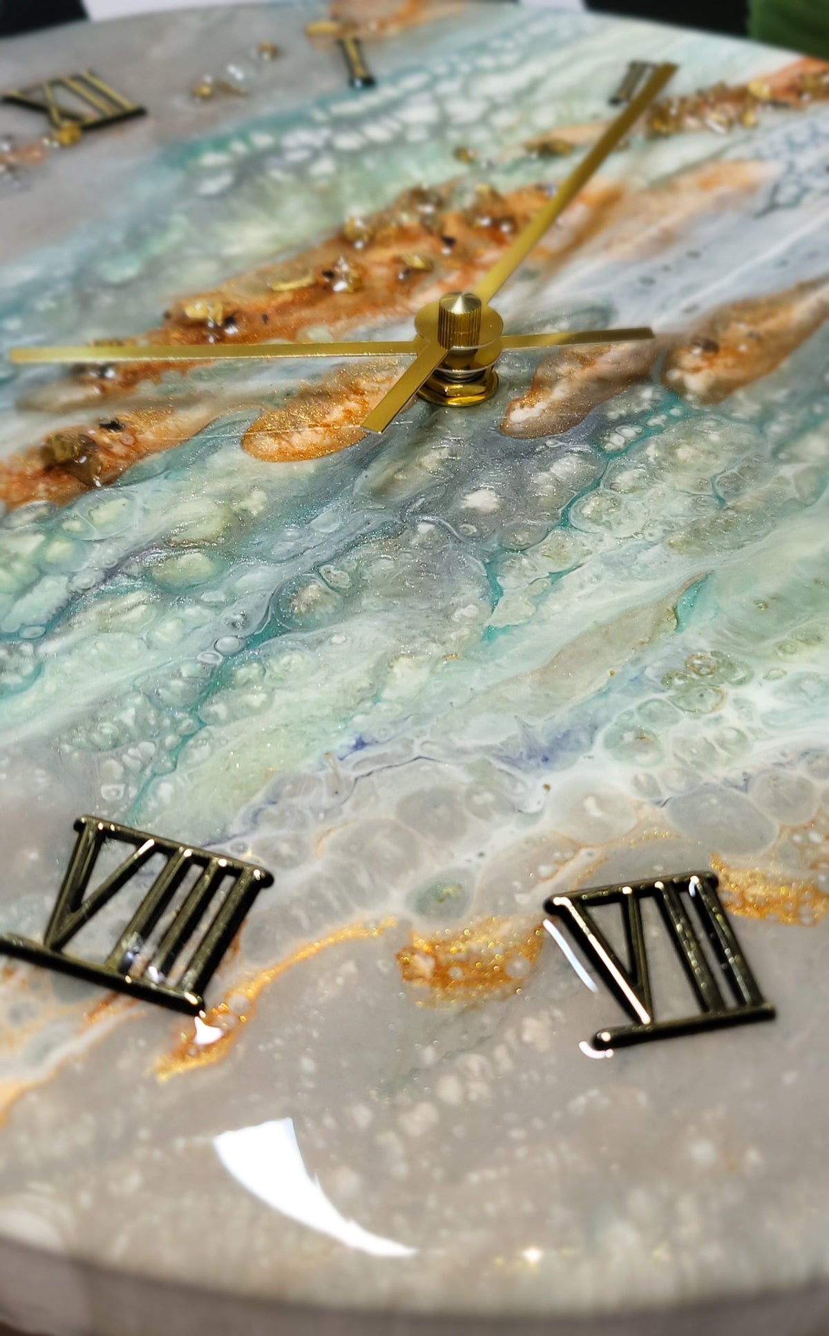Epoxy Resin Wall Clock Regular (ab1795)