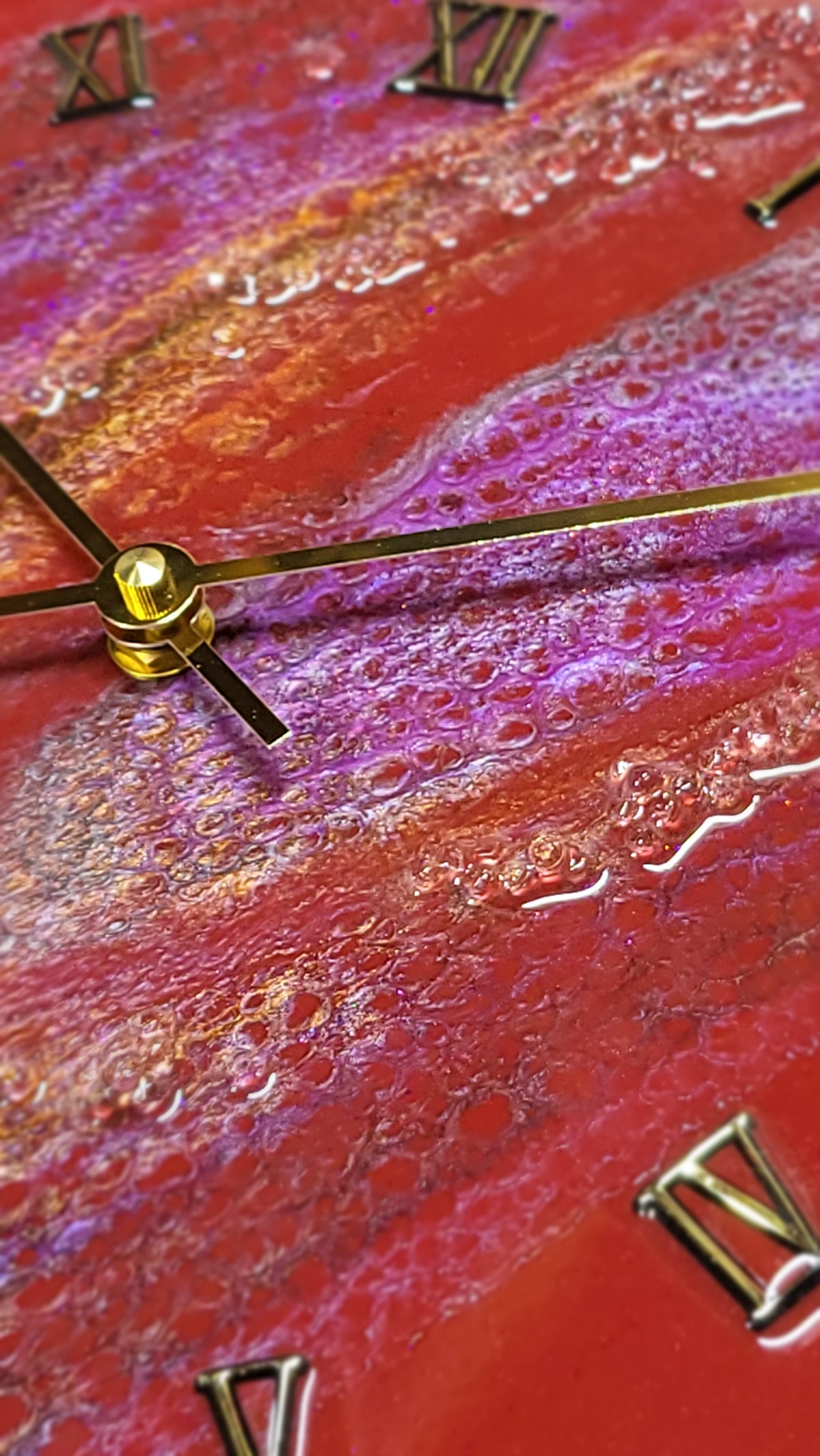 Epoxy Resin Wall Clock Regular (ab1797)