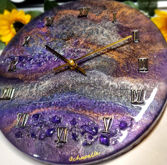 Epoxy Resin Wall Clock Regular (ab1567)