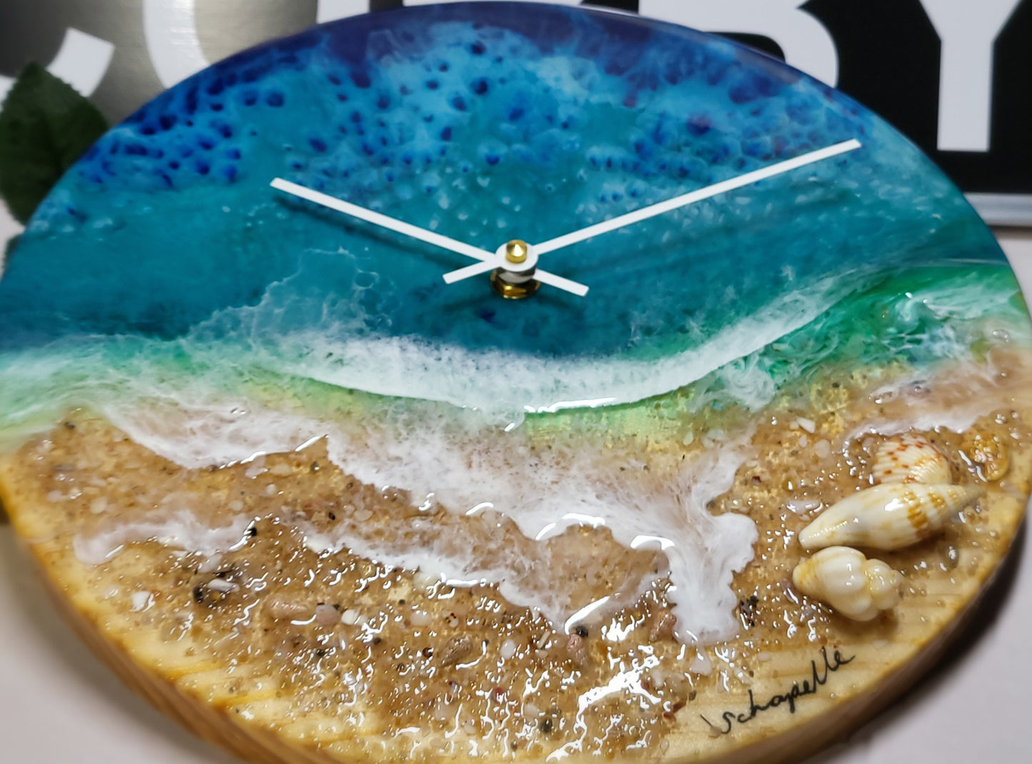 Epoxy Resin Wall Clock Regular (ab1760)