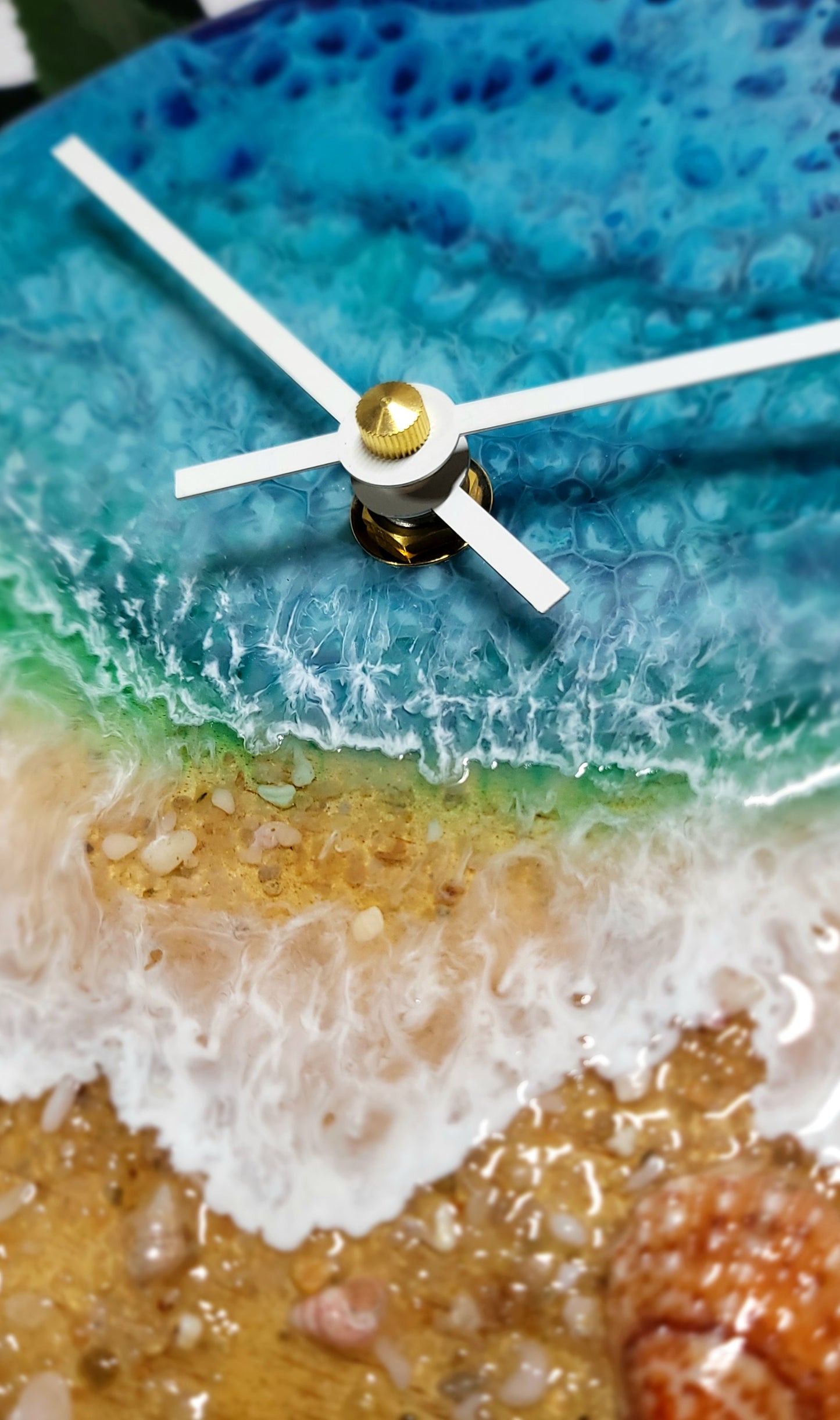 Epoxy Resin Wall Clock Small (ab1709)