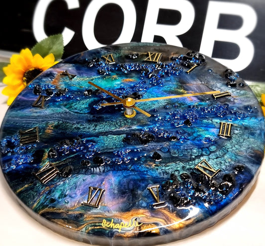 Epoxy Resin Wall Clock Regular (ab1629)