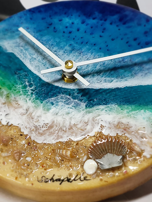 Epoxy Resin Wall Clock Small (ab1769)