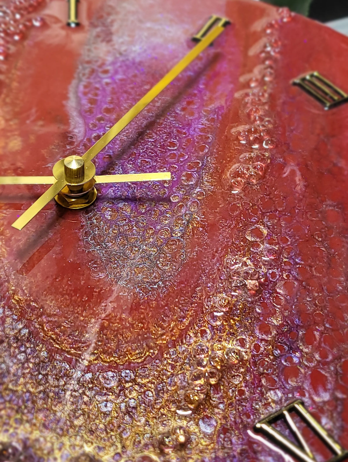 Epoxy Resin Wall Clock Regular (ab1797)