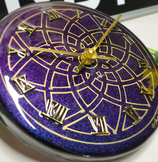 Epoxy Resin Wall Clock Small (ab1752)