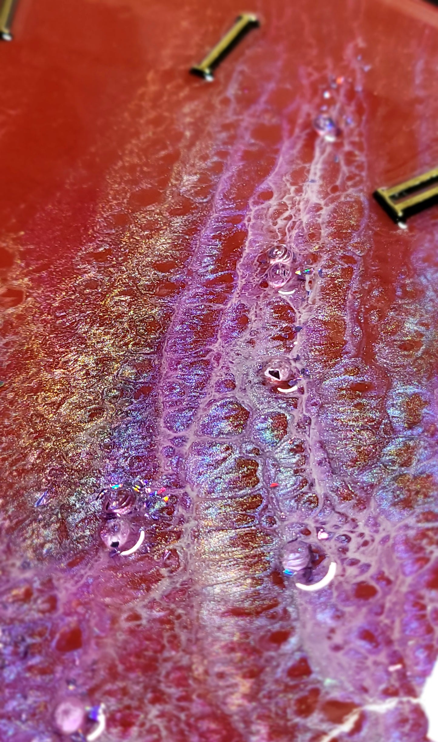 Epoxy Resin Wall Clock Regular (ab1724)