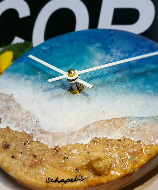 Epoxy Resin Wall Clock Small (ab1706)