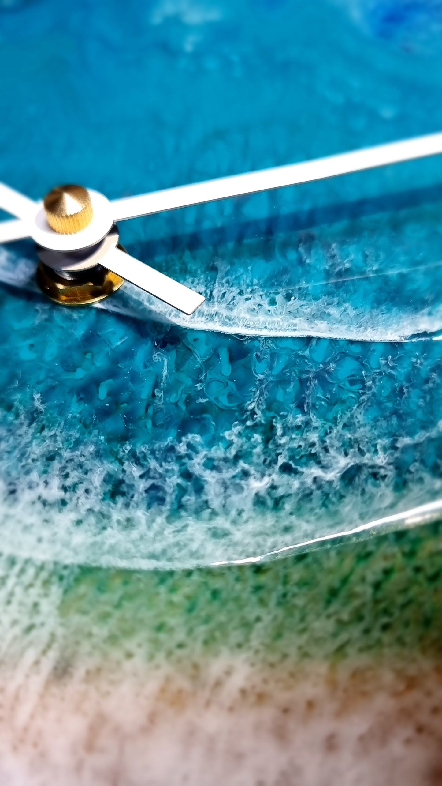 Epoxy Resin Wall Clock Regular (ab1641)