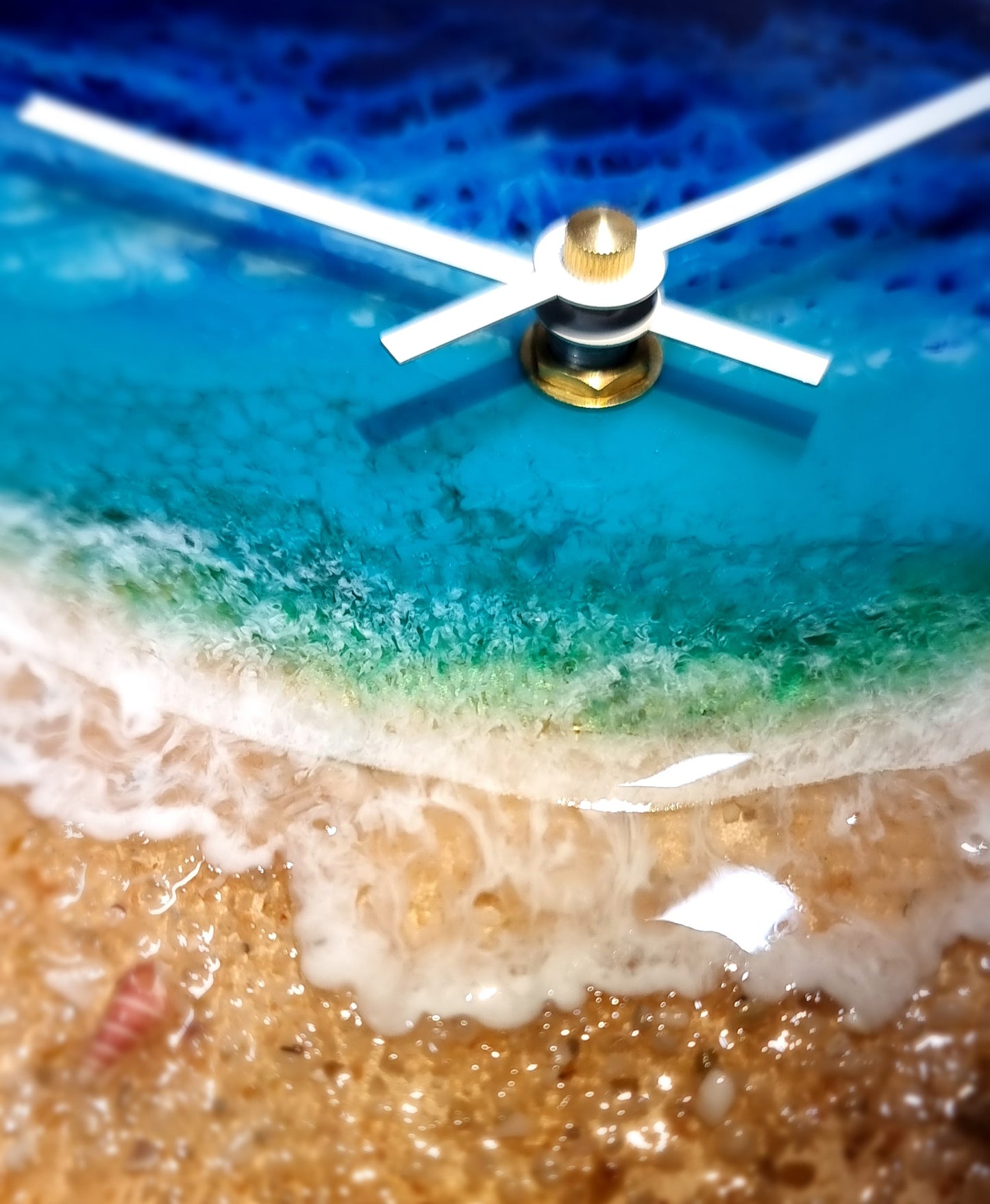 Epoxy Resin Wall Clock Small (ab1648)