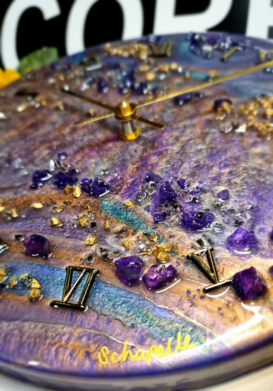 Epoxy Resin Wall Clock Regular (ab1626)