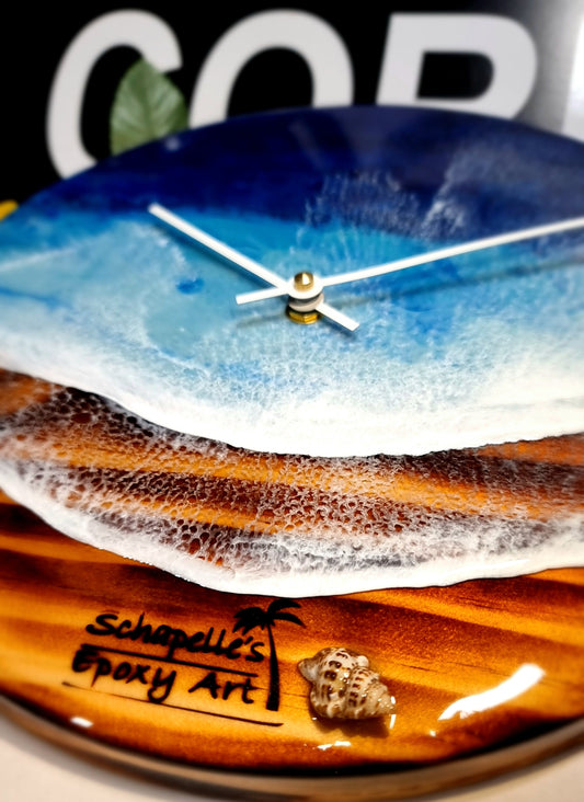 Epoxy Resin Wall Clock Regular (ab1616)