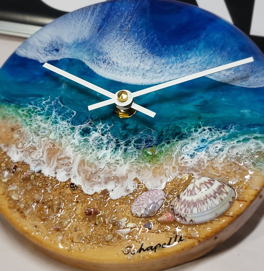 Epoxy Resin Wall Clock Small (ab1767)
