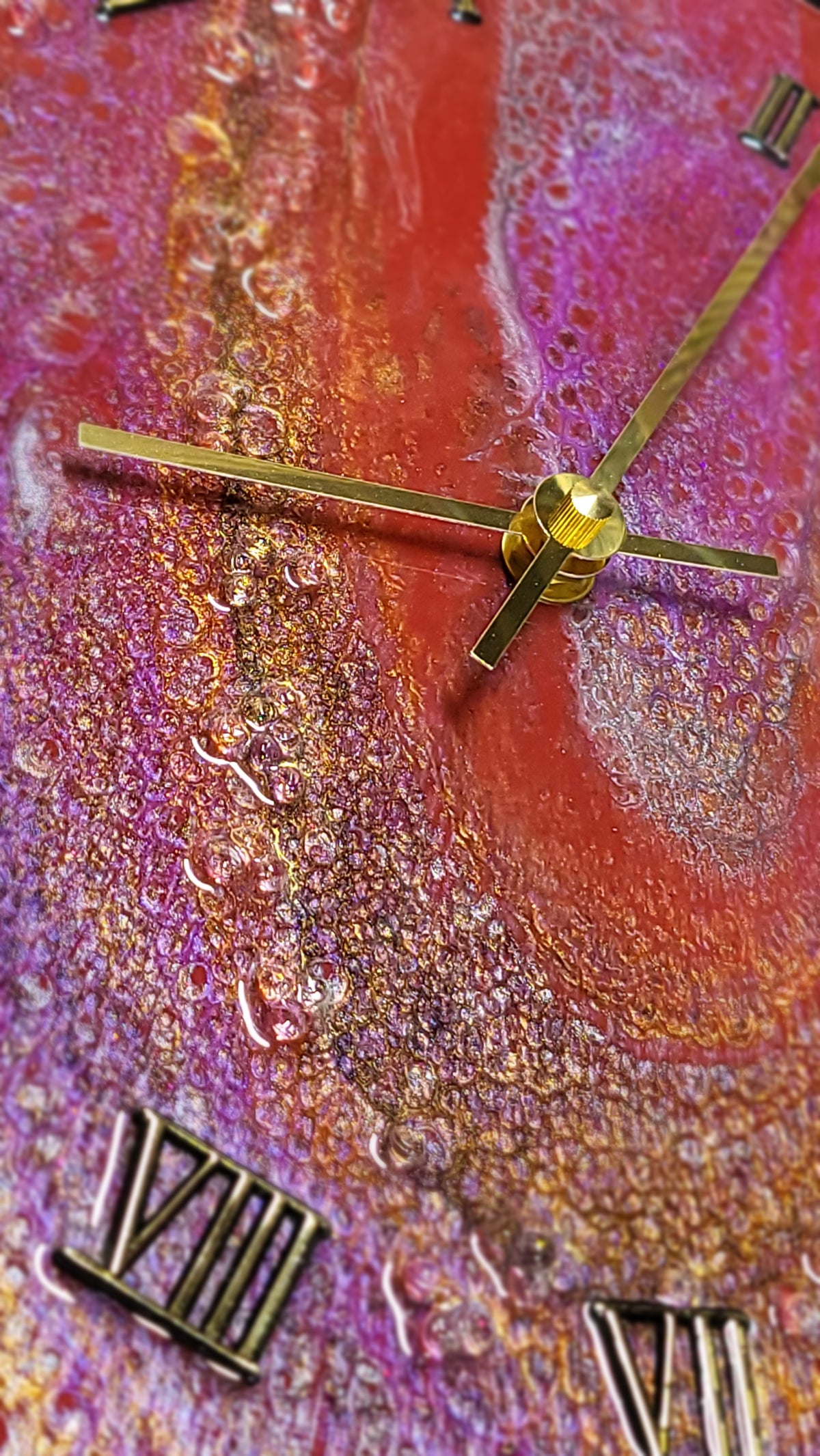 Epoxy Resin Wall Clock Regular (ab1797)