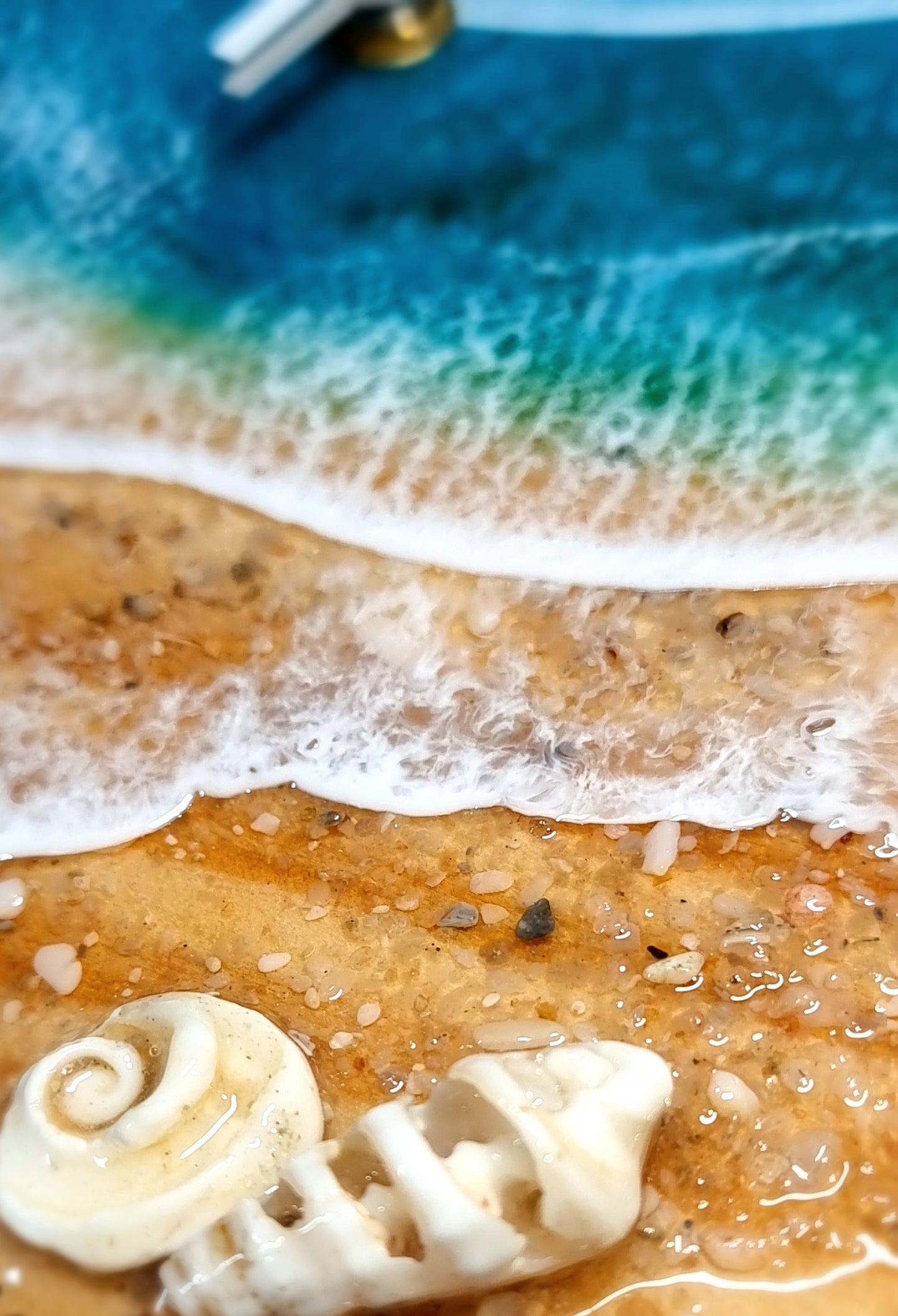 Epoxy Resin Wall Clock Regular (ab1640)