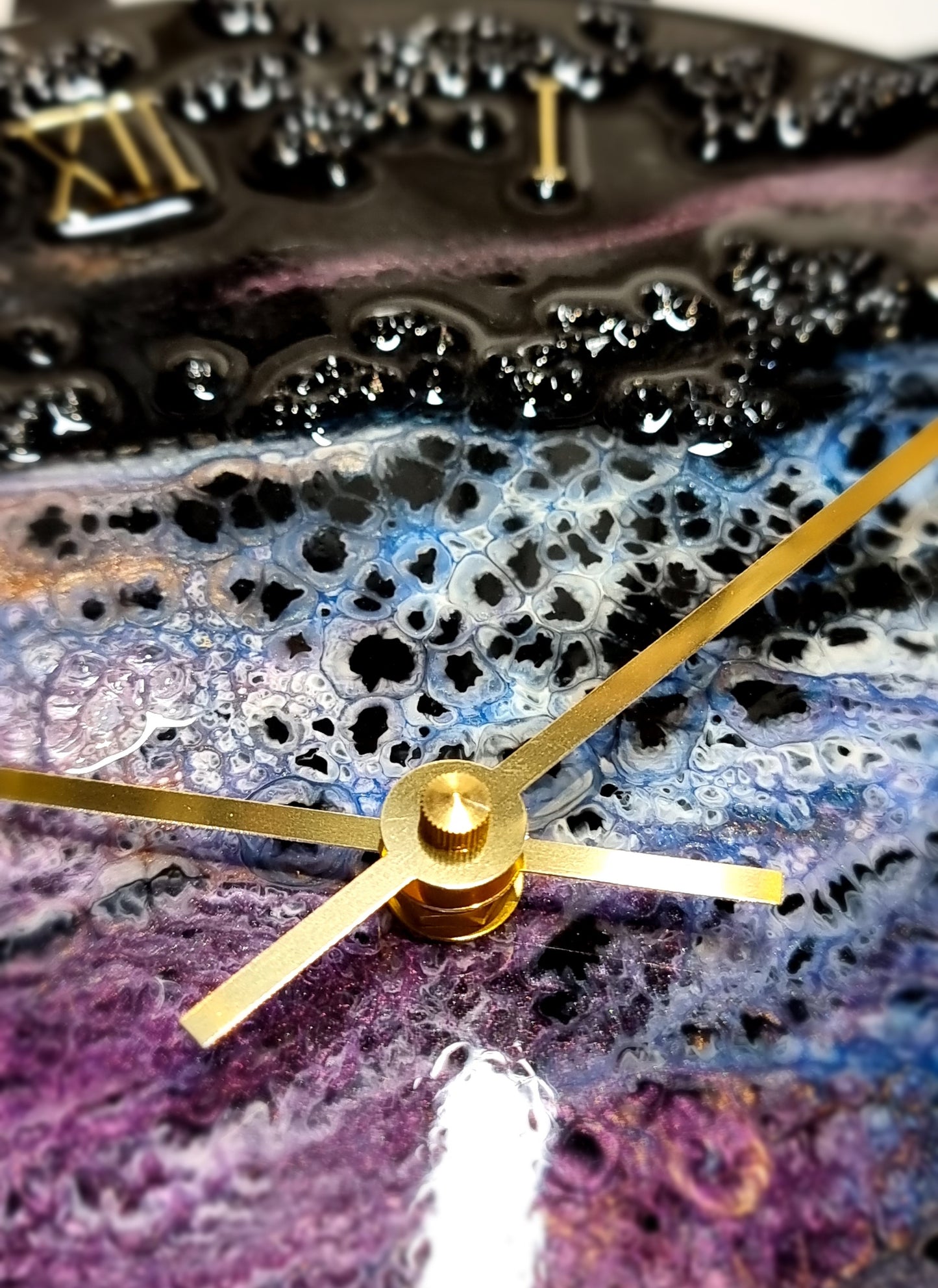 Epoxy Resin Wall Clock Regular (ab1642)