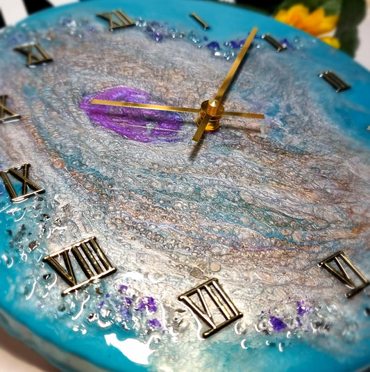 Epoxy Resin Wall Clock Regular (ab1559)