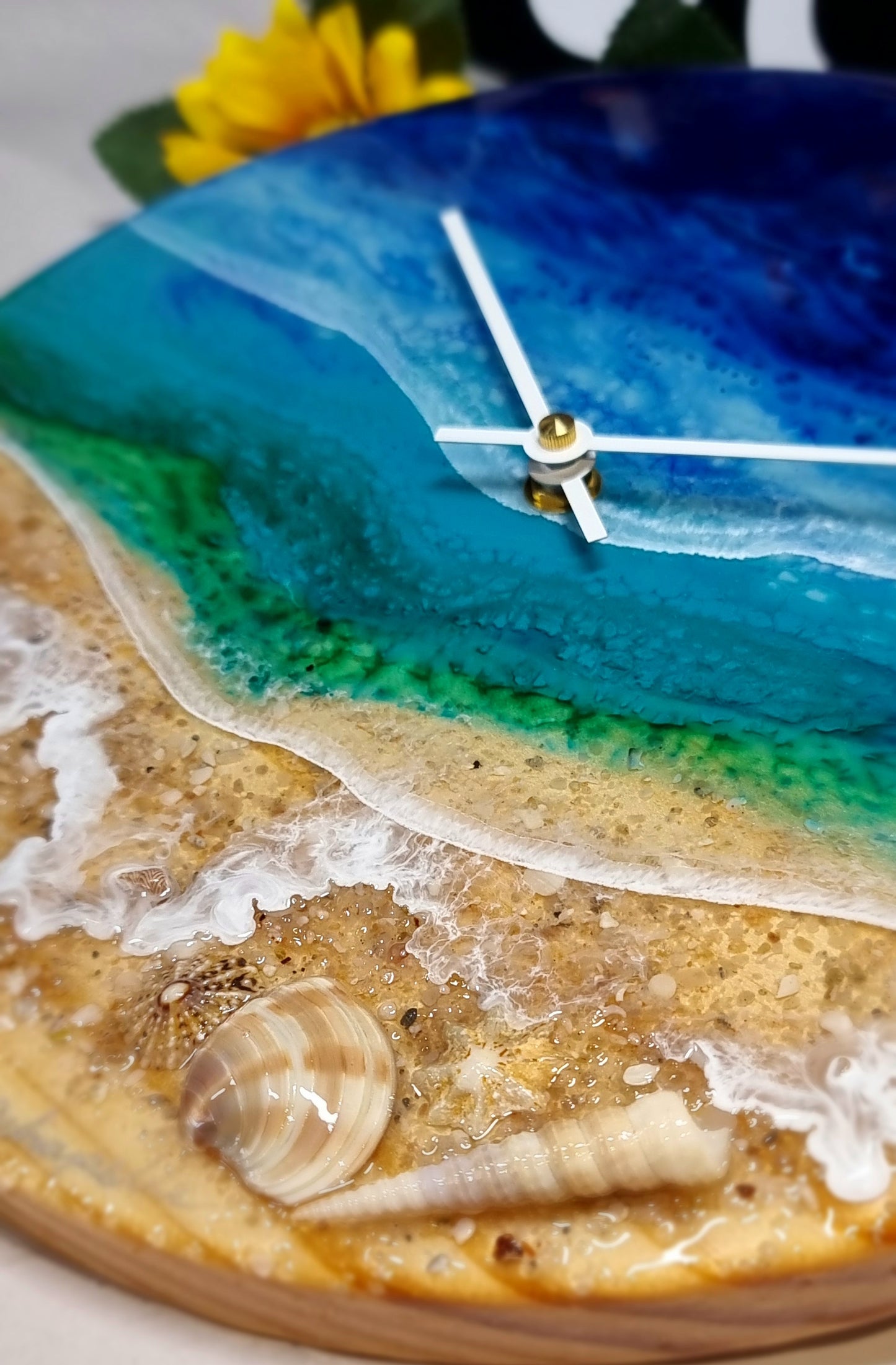 Epoxy Resin Wall Clock Regular (ab1676)