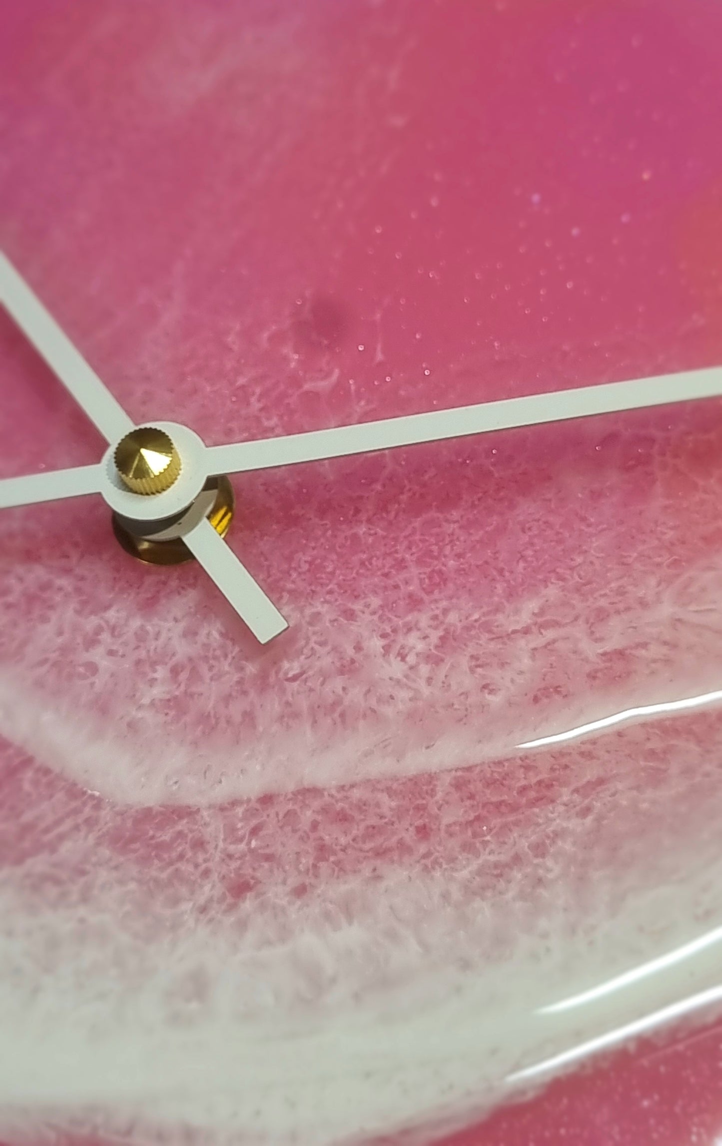 Epoxy Resin Wall Clock Small (ab1691)