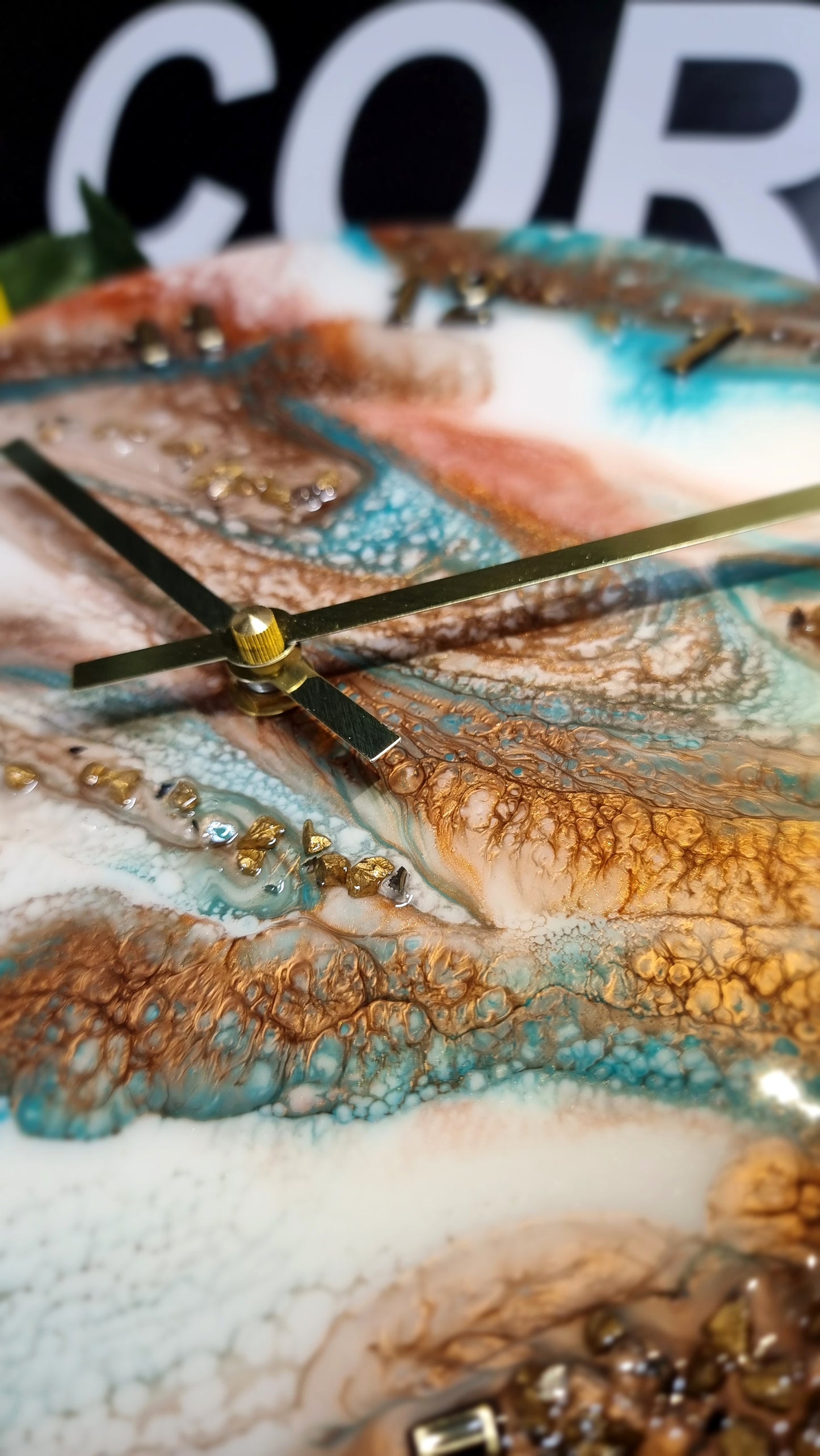 Epoxy Resin Wall Clock Regular (ab1662)