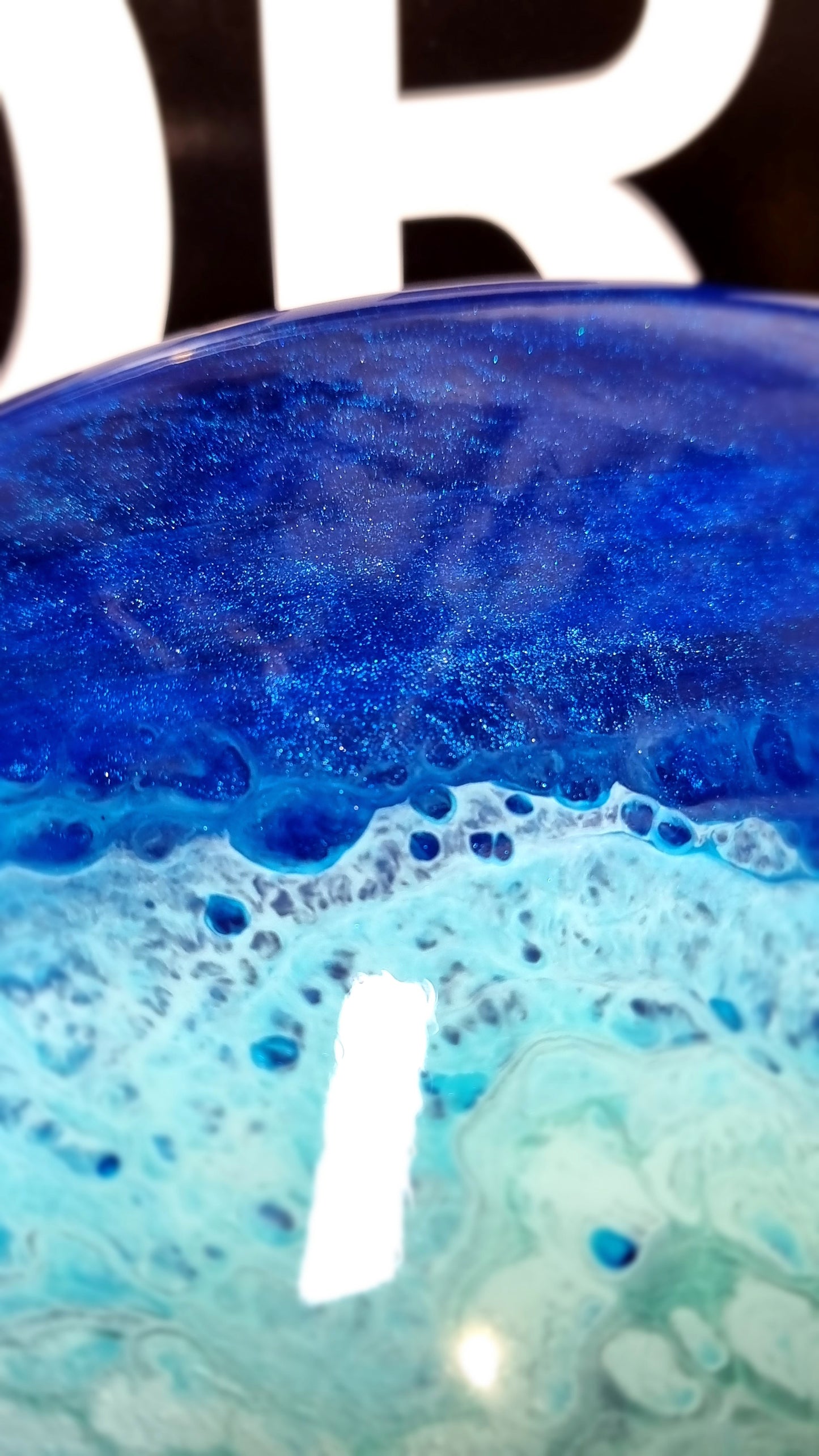 Epoxy Resin Wall Clock Regular (ab1632)