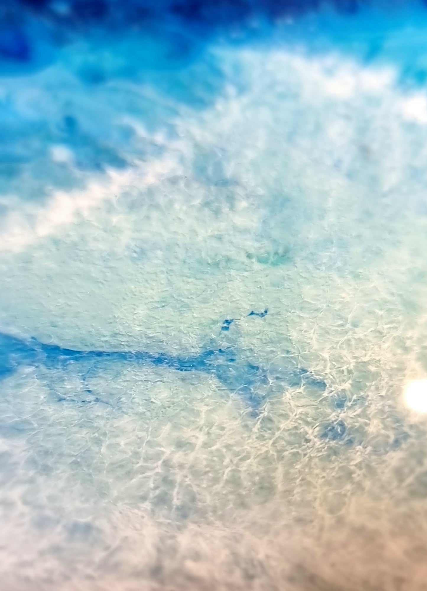 Epoxy Resin Wall Clock Regular (ab1616)