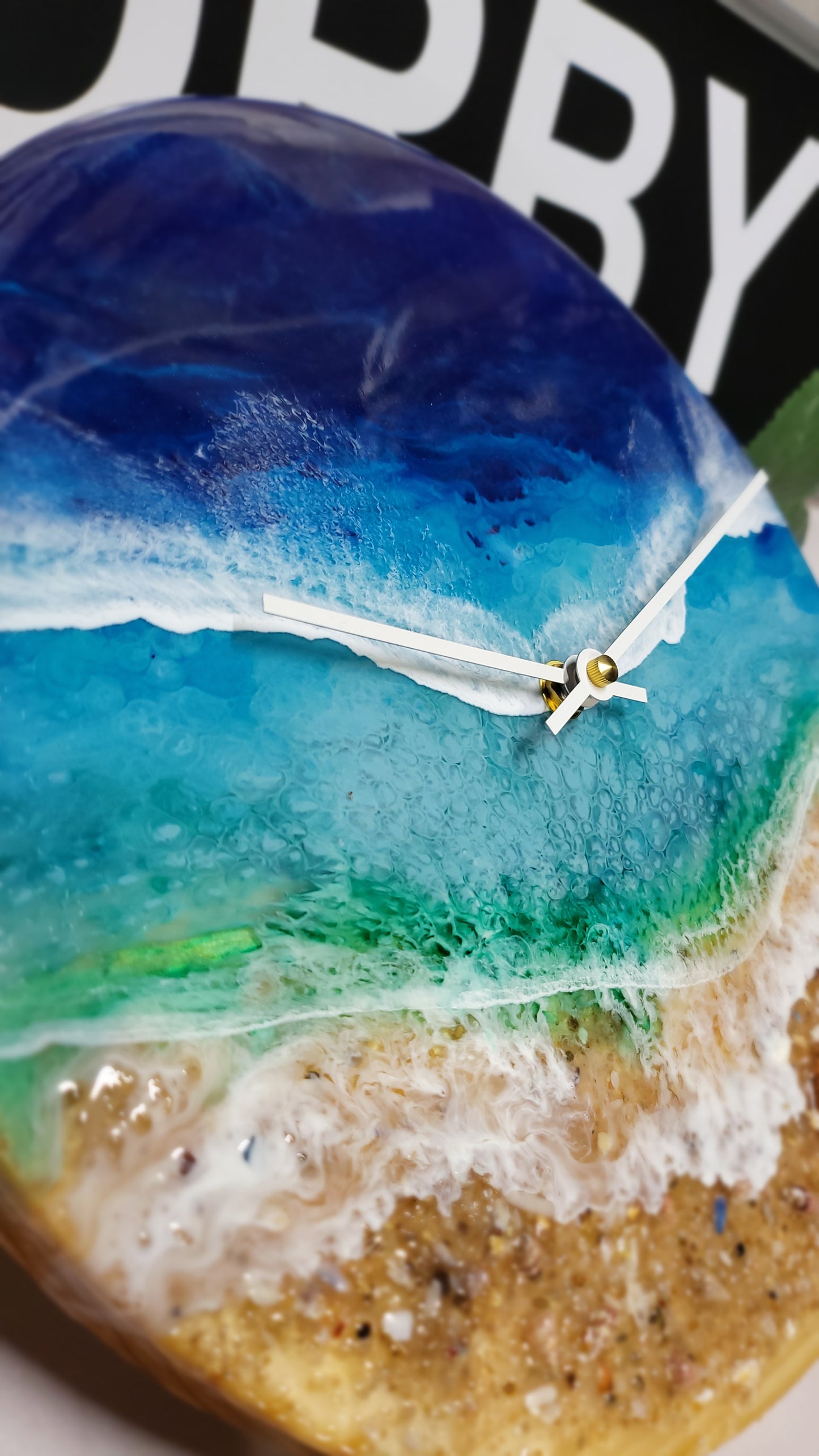 Epoxy Resin Wall Clock Regular (ab1762)
